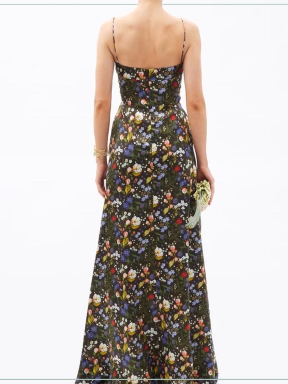 $2490 The Vampire’s Wife Paradise Road Liberty Silk Satin Runway Dress - Picture 12 of 14